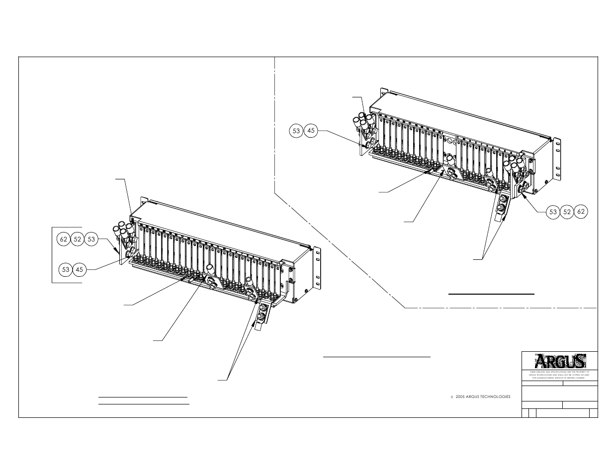 Shown with list 50,81, Hook up for cable install, Optional list options (shown with list 50,80) | Alpha Technologies Rear Access Bullet Breaker Panel, 23 User Manual | Page 20 / 26