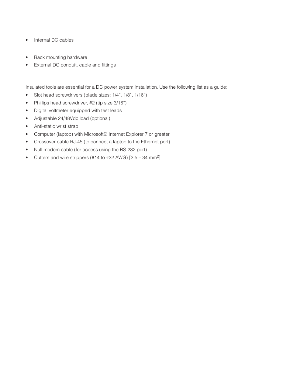 2 tools and test equipment | Alpha Technologies CXDS-M 600_600-19 User Manual | Page 18 / 40