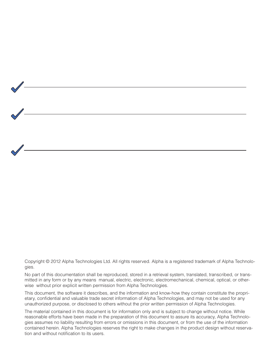 Alpha Technologies CXDS-M 600_600-19 User Manual | Page 3 / 40