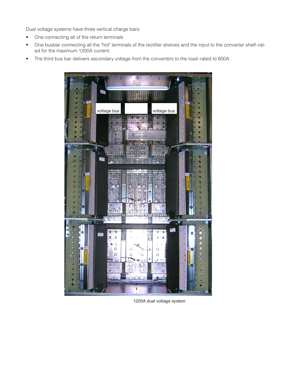 Figure 4 — 1200a dual voltage system | Alpha Technologies Cordex CXPS-M 48_24-1200_600A User Manual | Page 17 / 68
