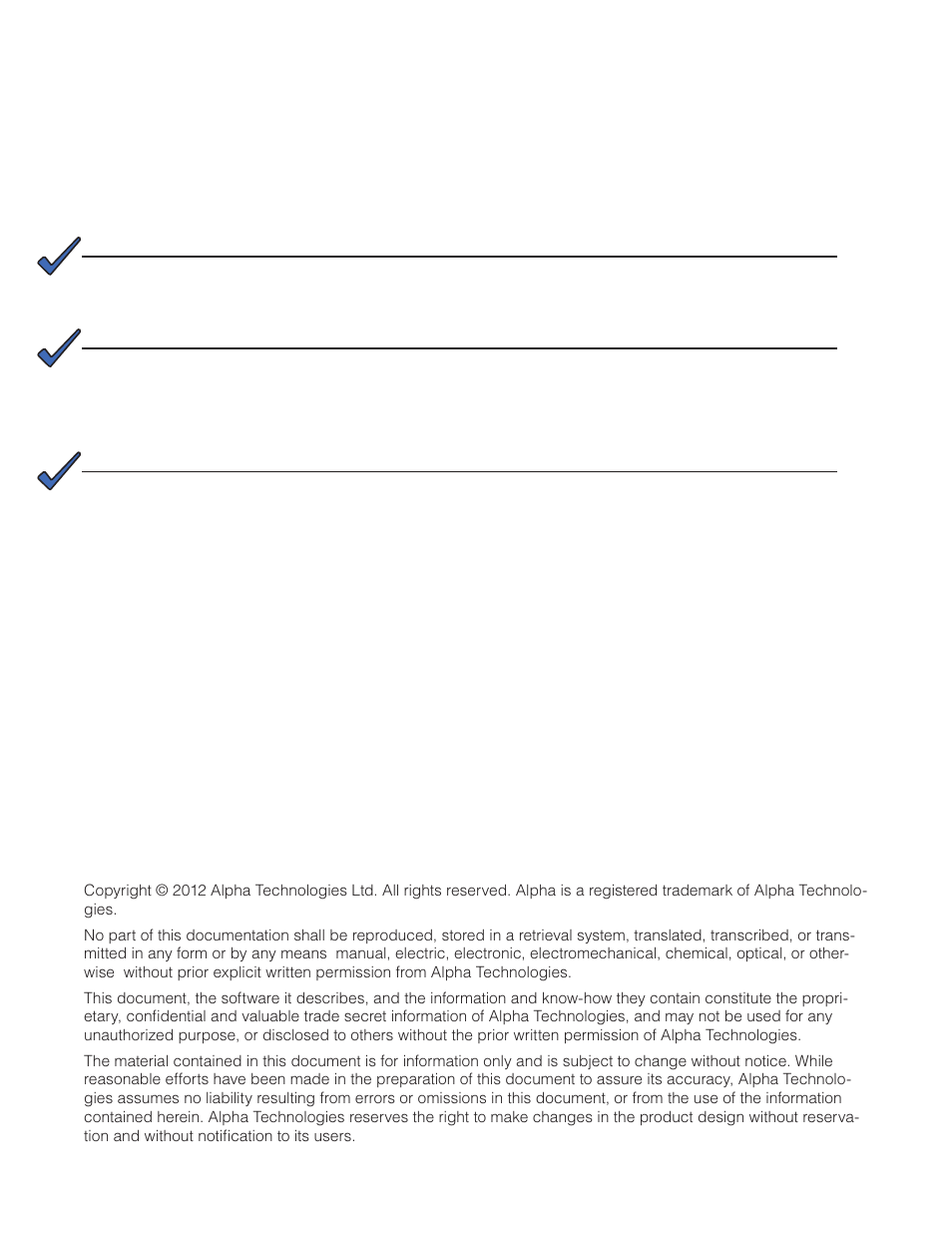 Alpha Technologies Cordex CXPS-M 48_24-1200_600A User Manual | Page 3 / 68