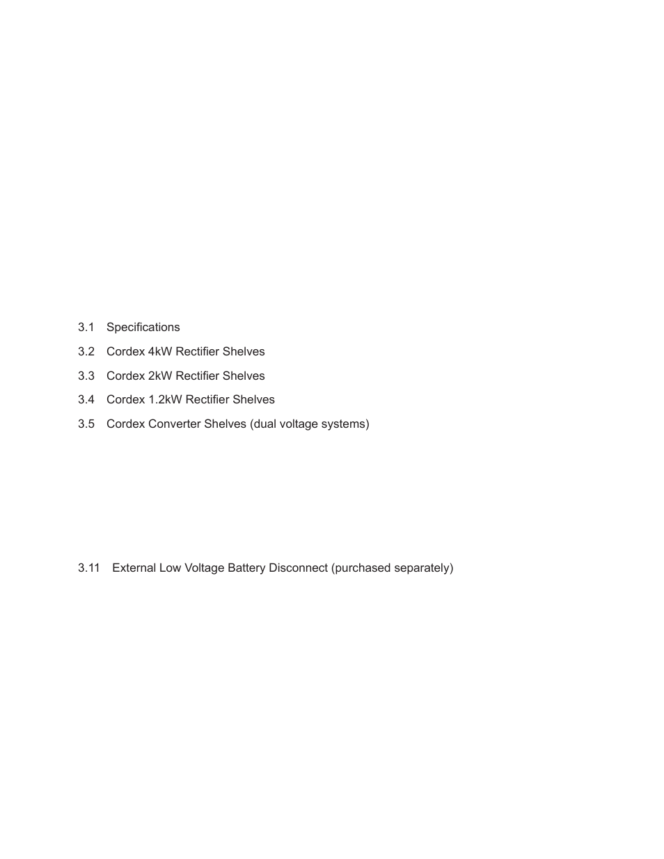 Alpha Technologies Cordex CXPS-M 48_24-1200_600A User Manual | Page 5 / 68