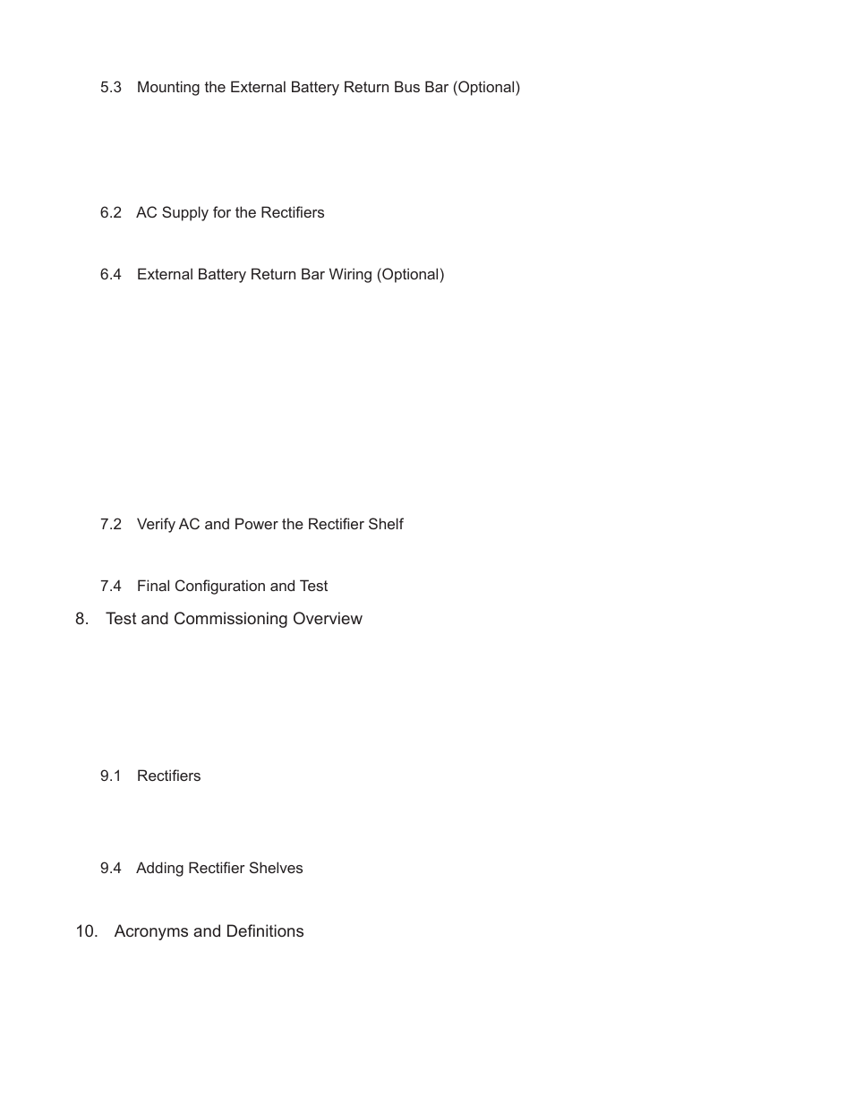 Alpha Technologies Cordex CXPS-M 48_24-1200_600A User Manual | Page 6 / 68