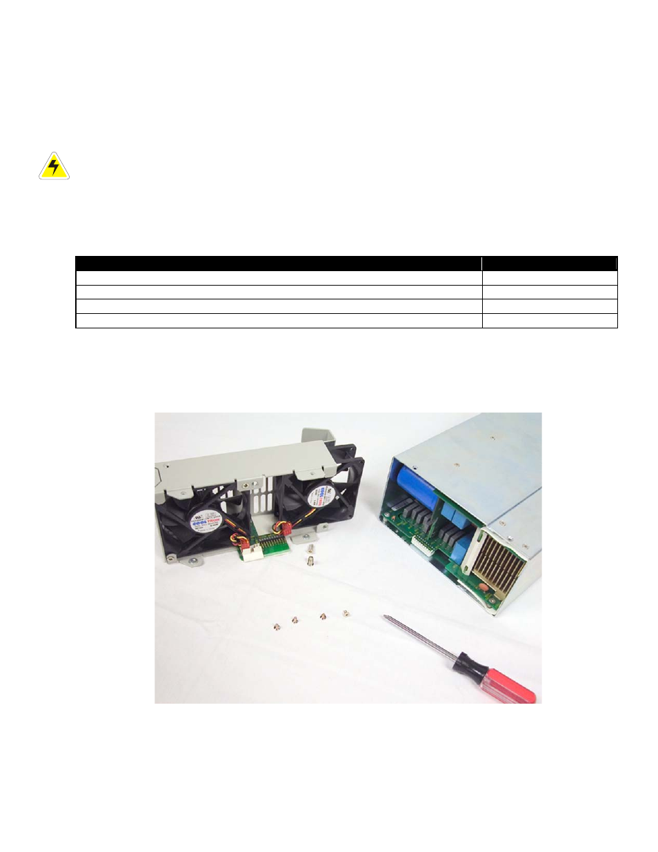 Maintenance, Fan replacement, Aintenance | 8 maintenance, 1 fan replacement | Alpha Technologies CXPS 48-2T 48V Pos Gnd User Manual | Page 40 / 52
