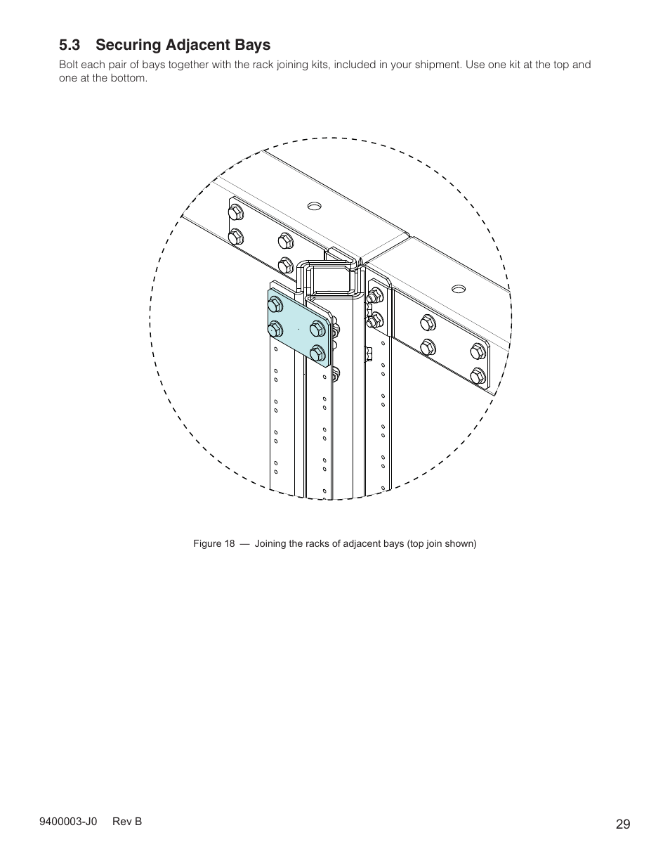 3 securing adjacent bays | Alpha Technologies Cordex CXPS-D 48-2500_5000A User Manual | Page 31 / 64