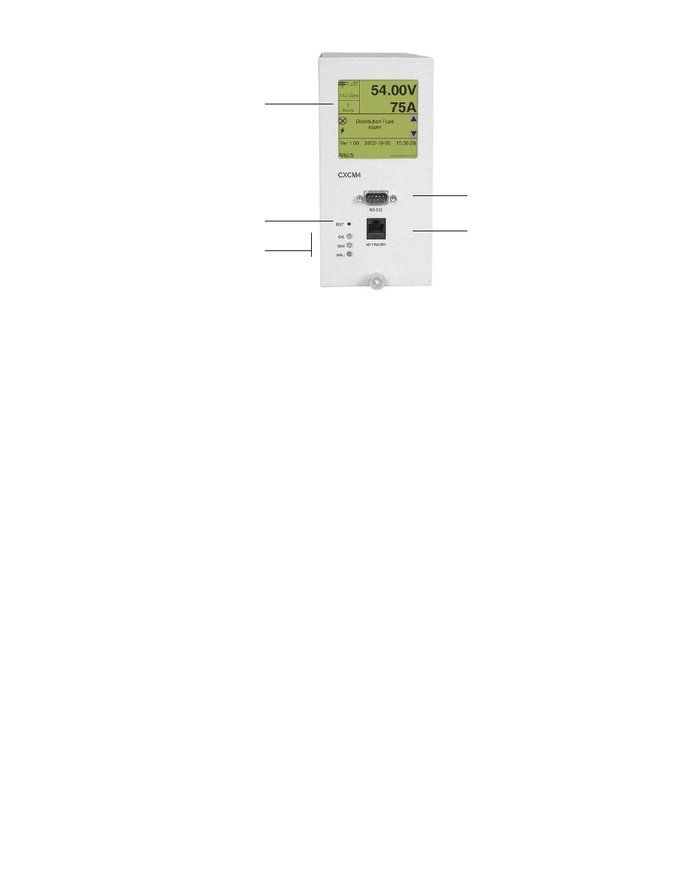 Leds, Alarm conditions, Progress and status indication | Reset, Ethernet port, Rs-232 serial (craft) port | Alpha Technologies CXPS 48-1T 48V Pos Gnd User Manual | Page 15 / 52