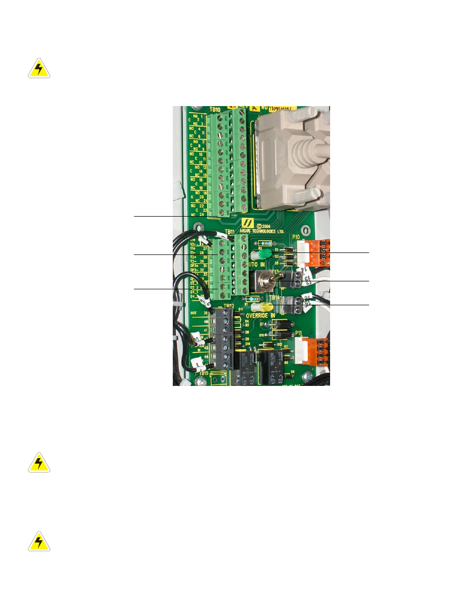 Controller i/o connections, Analog inputs, 6 controller i/o connections | Alpha Technologies CXPS 48-1T 48V Pos Gnd User Manual | Page 33 / 52