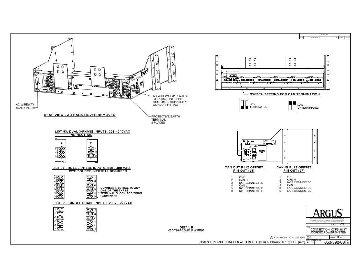 Alpha Technologies CXPS 48-1T 48V Pos Gnd User Manual | Page 50 / 52