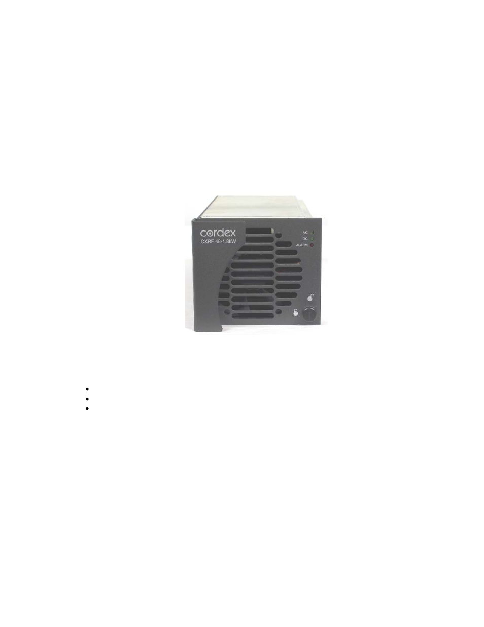 Alarm and control output relays, Network connection and remote communications, Cordex 48-1.8kw rectifier | Leds, Alarm | Alpha Technologies CXPS 48-1.8-M2, 48V Pos Gnd User Manual | Page 21 / 56
