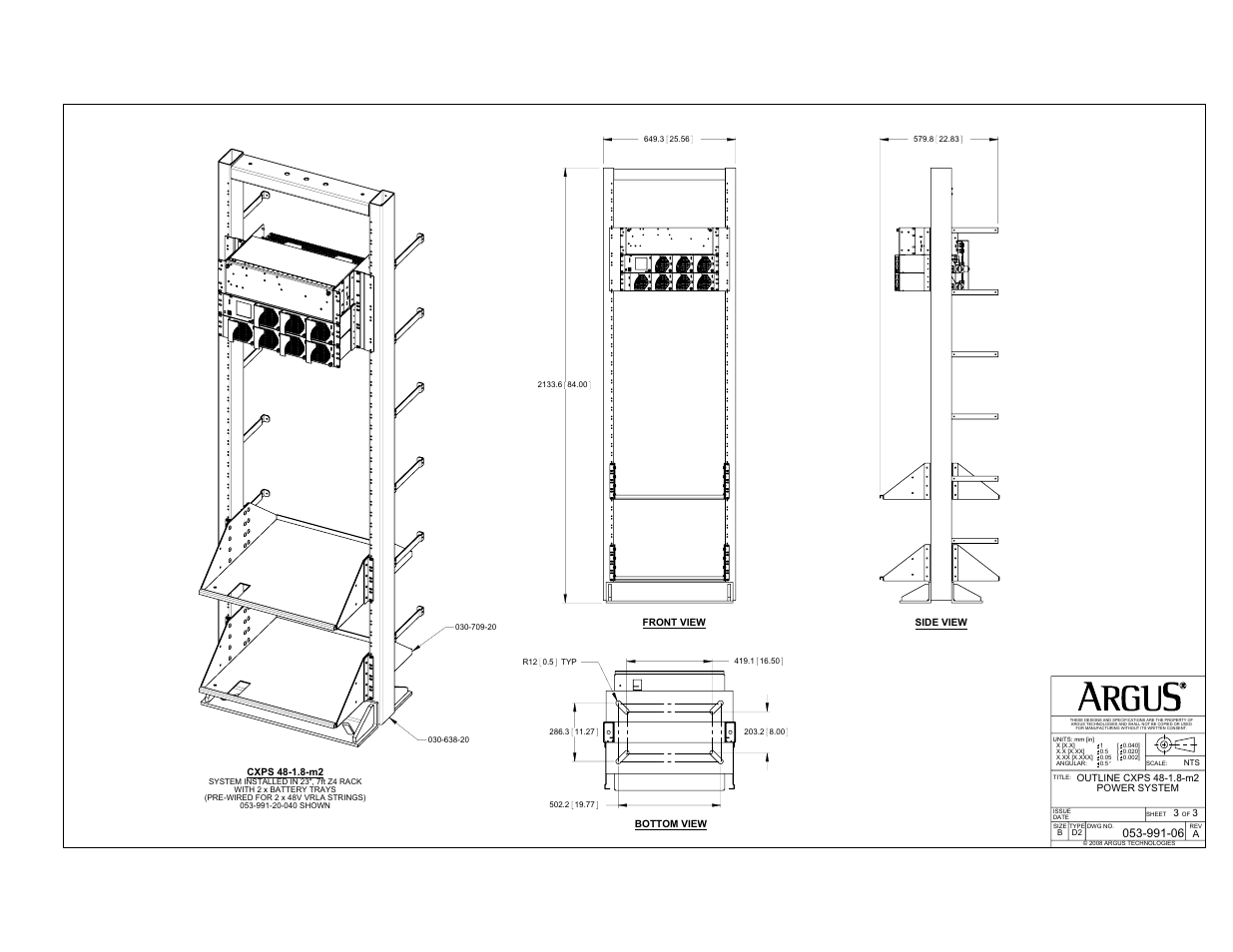 Alpha Technologies CXPS 48-1.8-M2, 48V Pos Gnd User Manual | Page 45 / 56