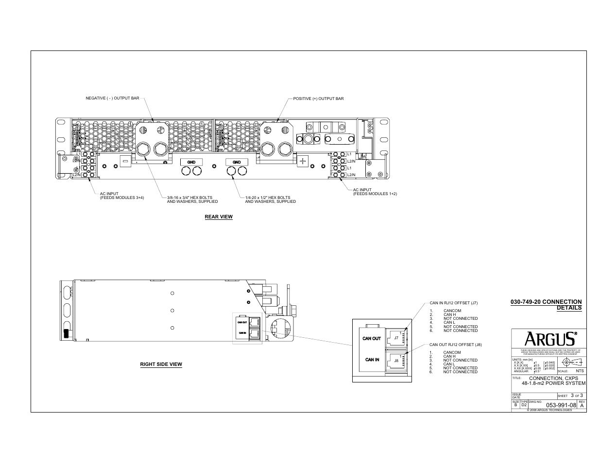 Alpha Technologies CXPS 48-1.8-M2, 48V Pos Gnd User Manual | Page 51 / 56