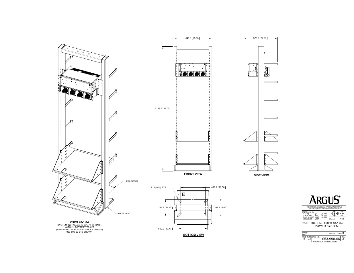 Alpha Technologies CXPS 48-1.8-i, 48V Pos Gnd User Manual | Page 45 / 52