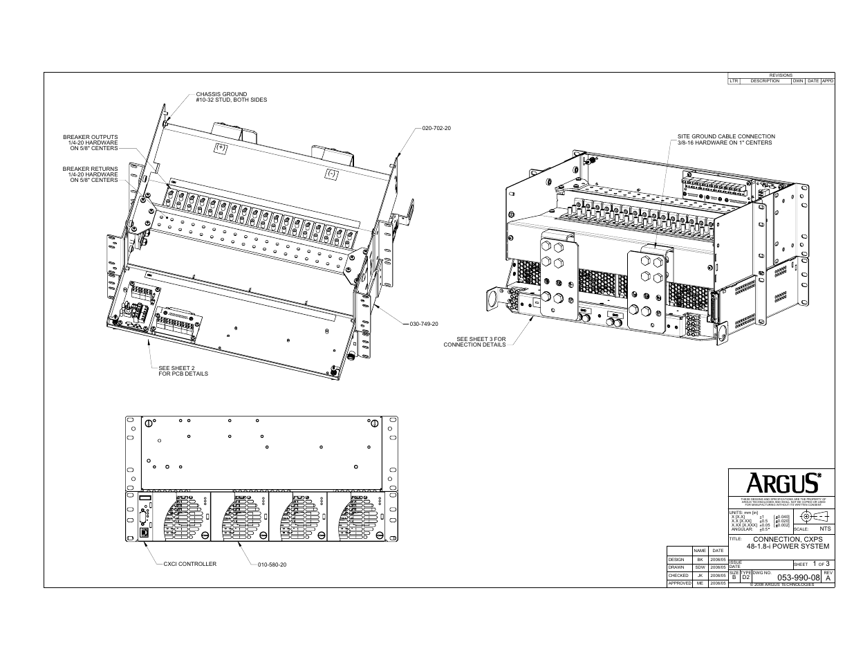 Customer connections | Alpha Technologies CXPS 48-1.8-i, 48V Pos Gnd User Manual | Page 48 / 52