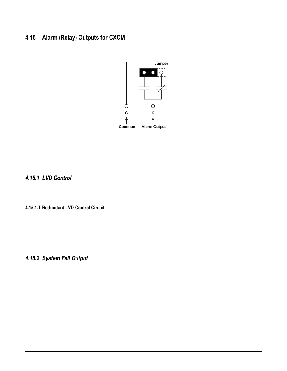 Alarm and signal wiring connections for cxcm, Analog inputs for cxcm, 15 alarm (relay) outputs for cxcm | 1 lvd control, 2 system fail output | Alpha Technologies Cordex 48-1kW 23 4000W User Manual | Page 17 / 44