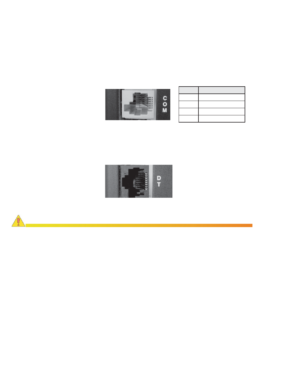 3 com connector | Alpha Technologies EDSM User Manual | Page 12 / 21