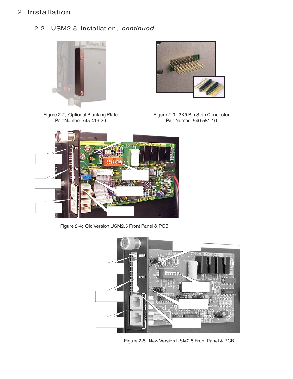 Installation, Continued, 2 usm2.5 installation | Alpha Technologies USM2.5 Status Monitor User Manual | Page 10 / 28