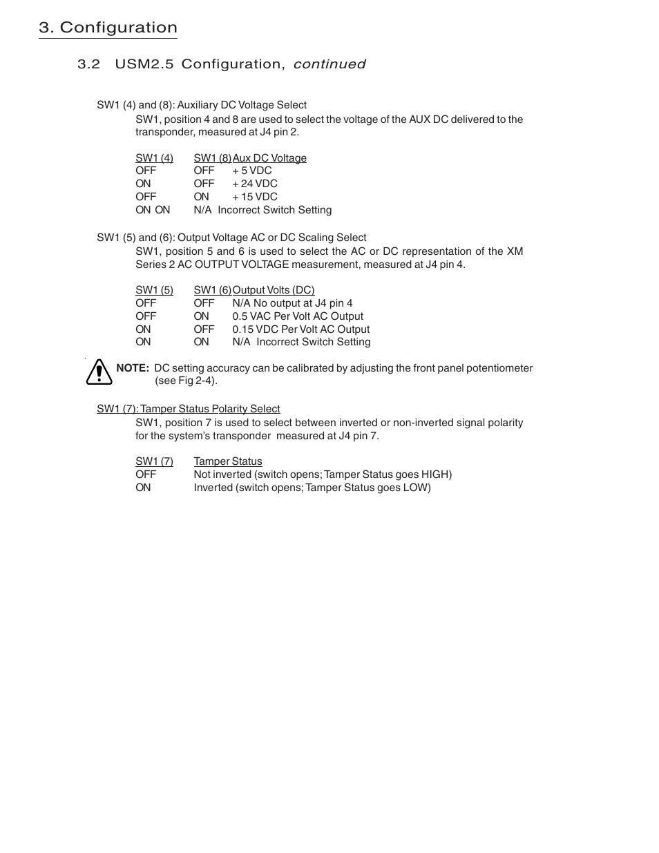 Configuration, Continued | Alpha Technologies USM2.5 Status Monitor User Manual | Page 14 / 28