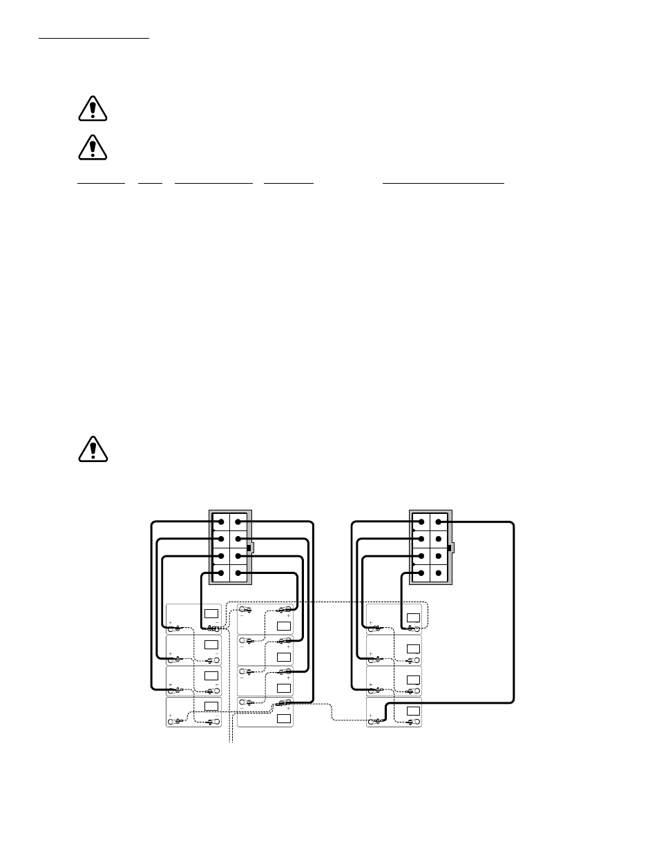 A/b c/d, Installation, 3 battery monitor connections | Alpha Technologies USM2.5 Status Monitoring Module User Manual | Page 12 / 30