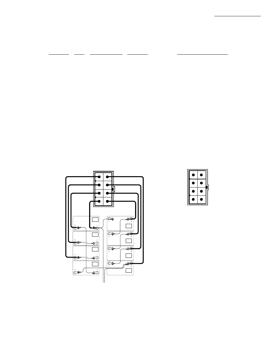 A/b c/d, Installation, Continued | 3 battery monitor connections | Alpha Technologies USM2.5 Status Monitoring Module User Manual | Page 13 / 30