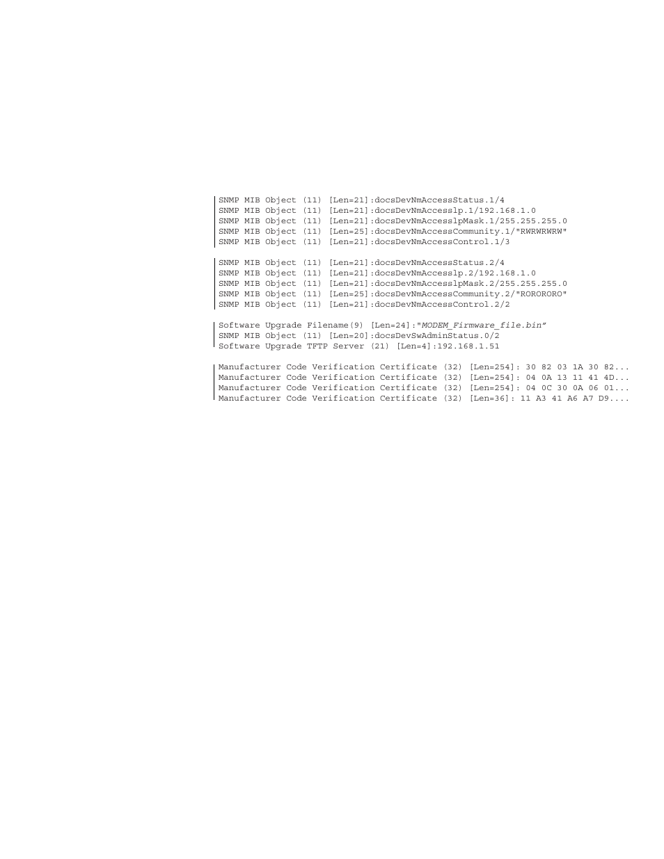 10 verifying operation, 9 setting the docsis confi guration file options | Alpha Technologies AlphaNet Series External DOCSIS User Manual | Page 13 / 40