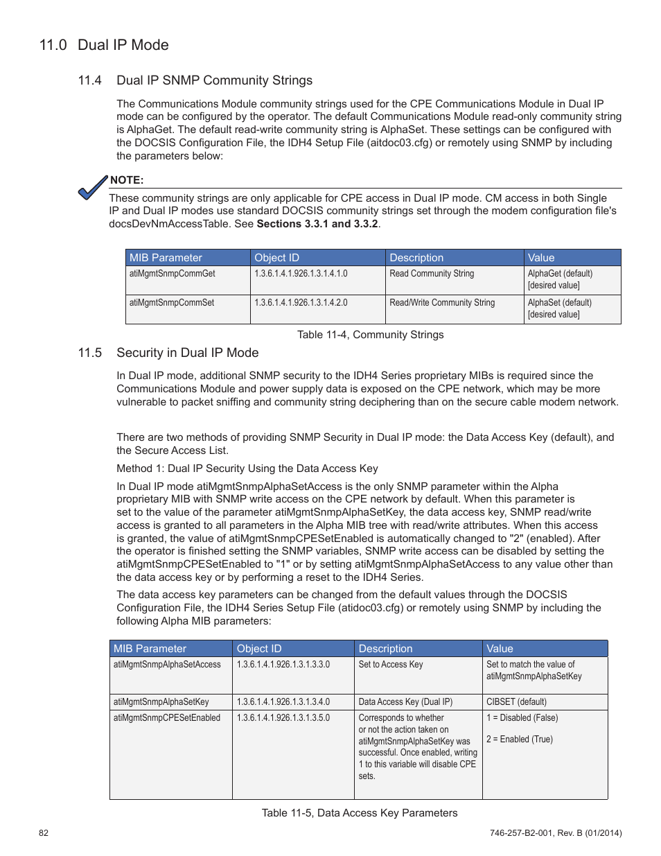 0 dual ip mode | Alpha Technologies AlphaNet IDH4 for XM2 and XM2-300HP Series - Technical Manual User Manual | Page 82 / 87