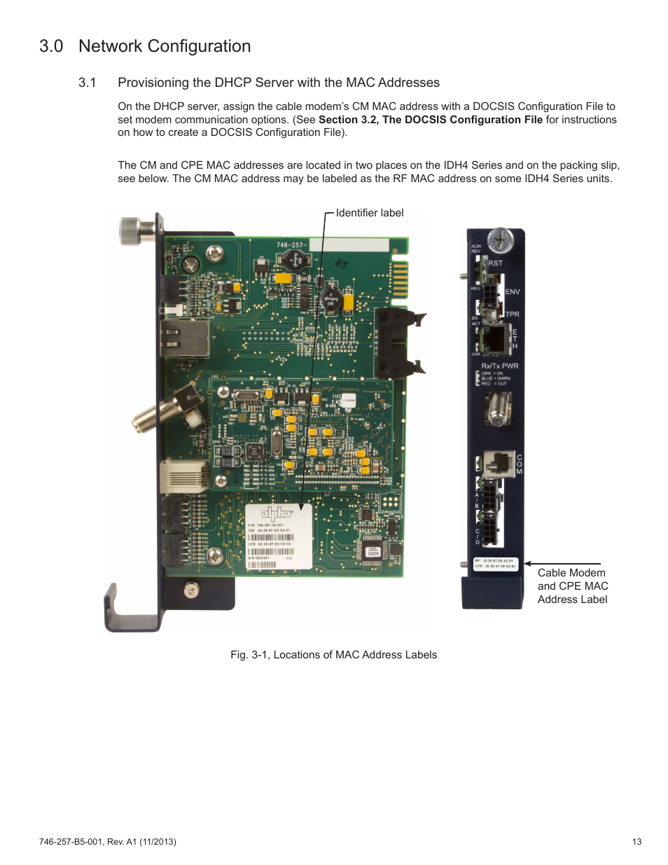 0 network configuration | Alpha Technologies AlphaNet IDH4 for XM3-HP Series - Technical Manual User Manual | Page 13 / 94