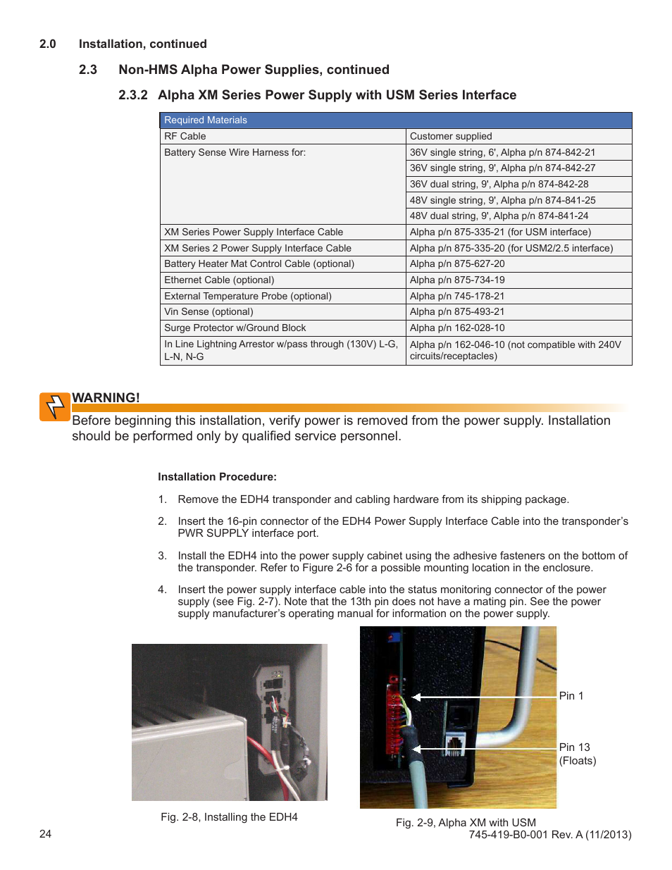 Alpha Technologies XP-EDH4 - Technical Manual User Manual | Page 24 / 81
