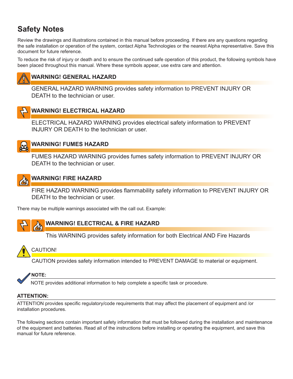 Alpha Technologies DSM3 for XM3 - Technical Manual User Manual | Page 2 / 106