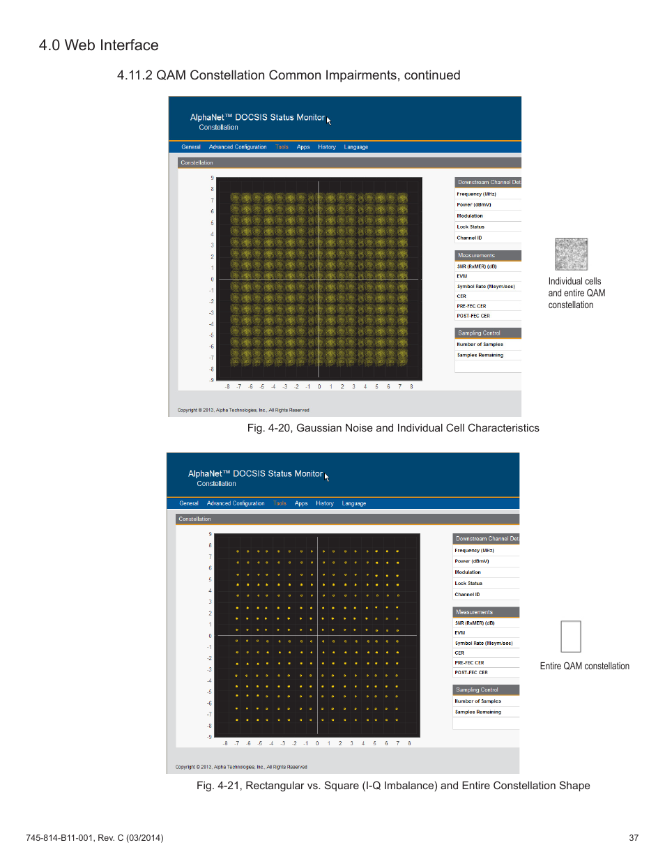 0 web interface | Alpha Technologies DSM3 for XM3 - Technical Manual User Manual | Page 37 / 106