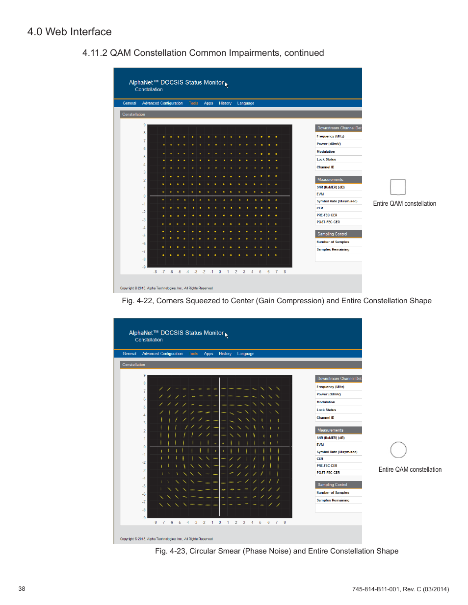 0 web interface | Alpha Technologies DSM3 for XM3 - Technical Manual User Manual | Page 38 / 106