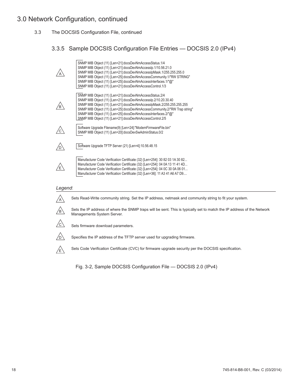 0 network configuration, continued | Alpha Technologies DSM3 for XM2 - Technical Manual User Manual | Page 18 / 95
