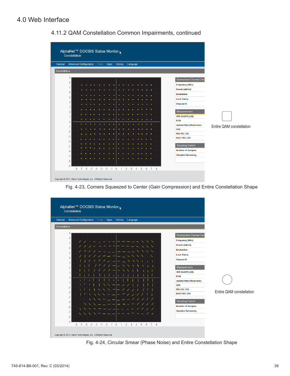 0 web interface | Alpha Technologies DSM3 for XM2 - Technical Manual User Manual | Page 39 / 95