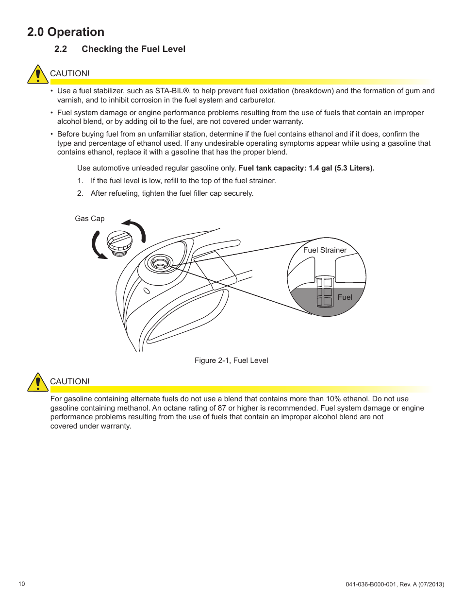 0 operation | Alpha Technologies AlphaGen ACX2000i 120V - Operator's Manual User Manual | Page 10 / 38