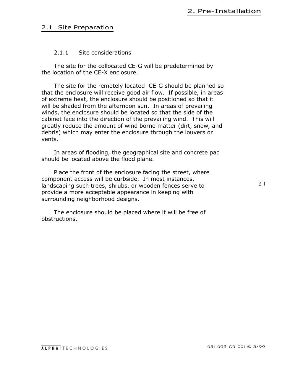 Alpha Technologies CE-G Series User Manual | Page 15 / 44