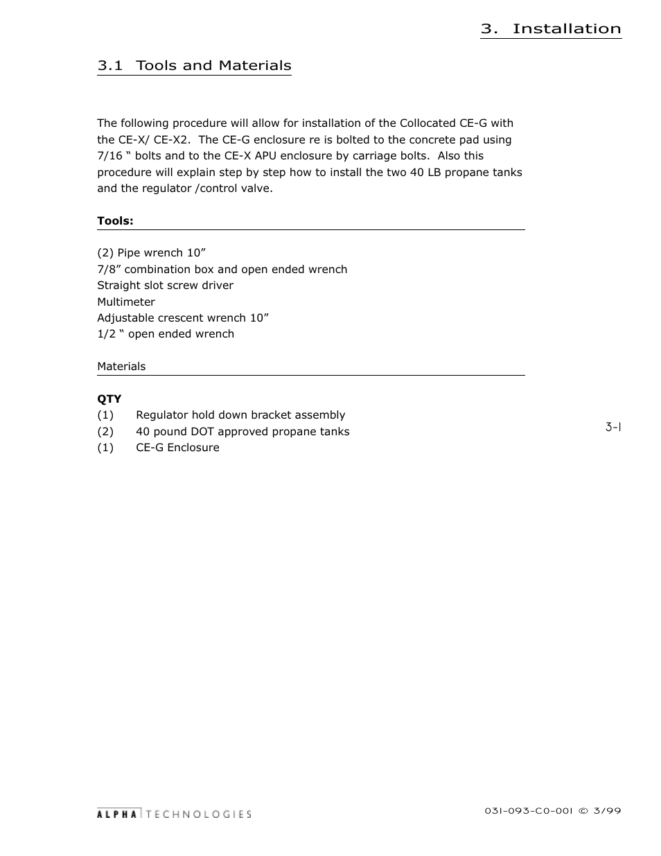 Alpha Technologies CE-G Series User Manual | Page 19 / 44