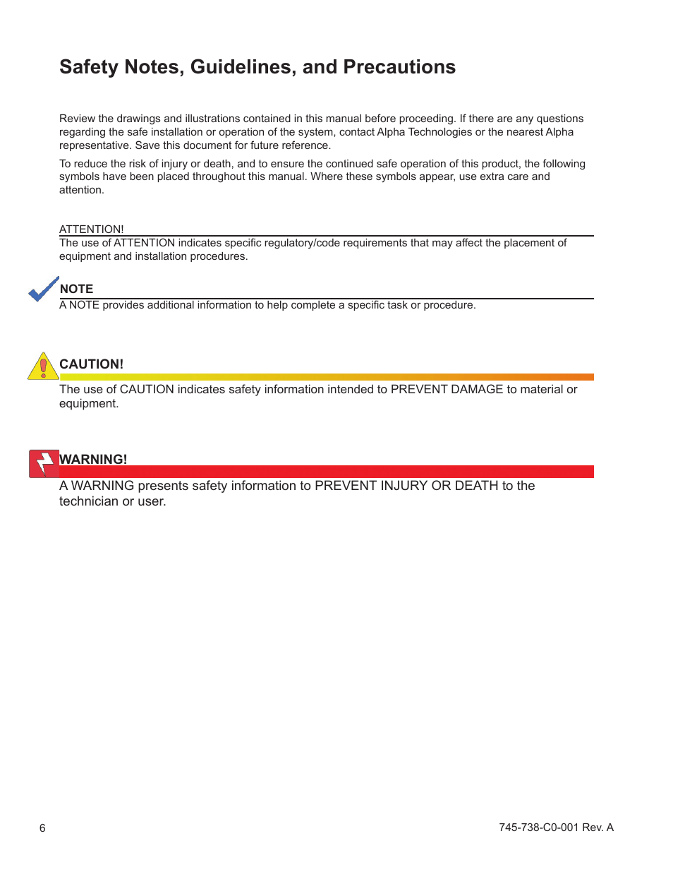 Alpha Technologies CE3G User Manual | Page 6 / 22
