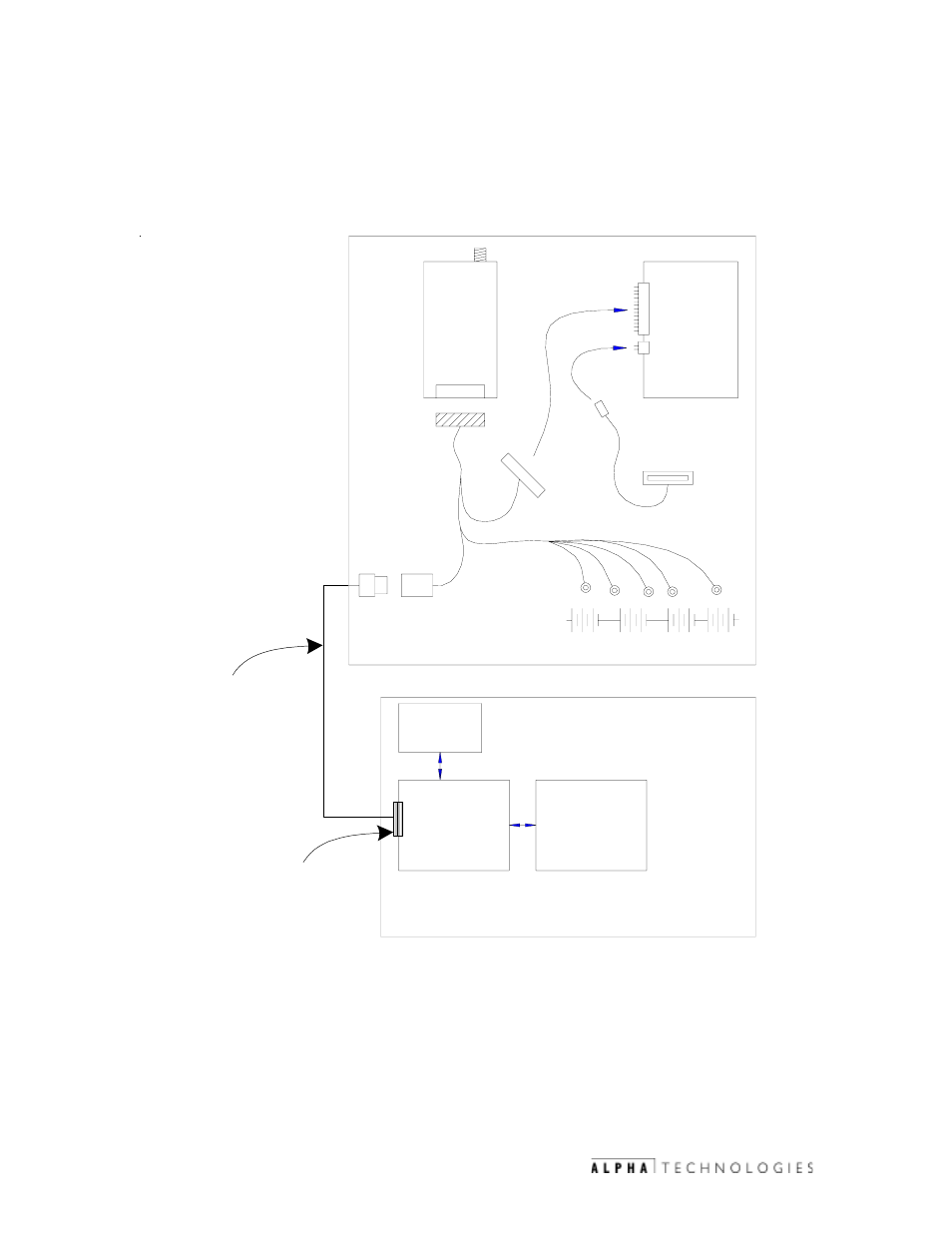 Engine control module (ecm), 6 transponder system block diagram, Auxiliary power unit enclosure ce-3x2 | Power supply enclosure | Alpha Technologies ECM User Manual | Page 33 / 50