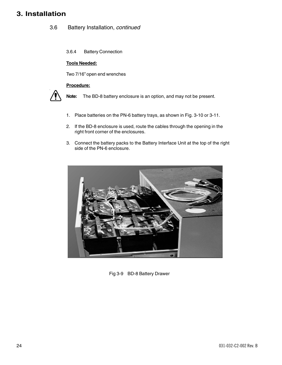 Installation | Alpha Technologies BD-8 User Manual | Page 24 / 34