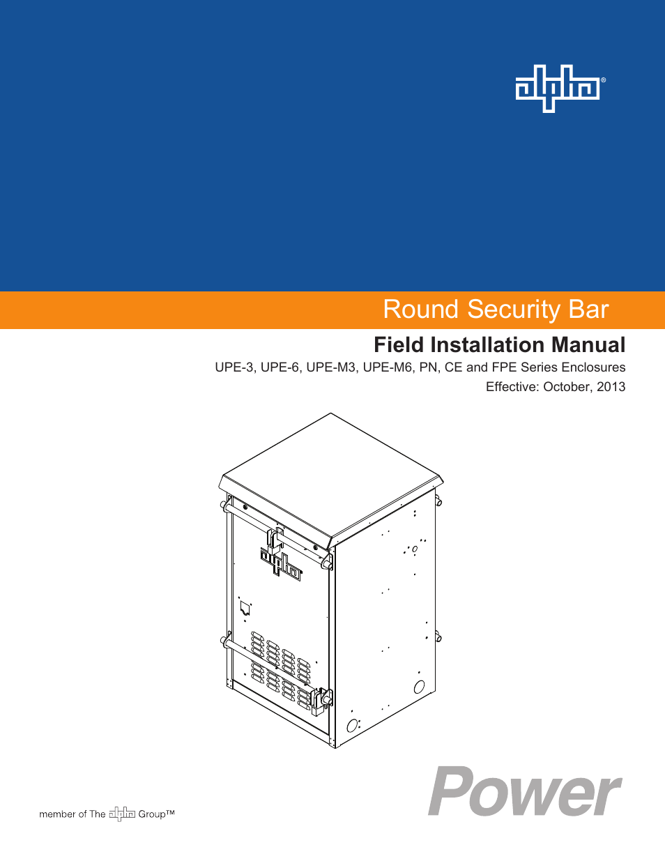 Alpha Technologies UPE-3, UPE-6, UPE-M3, UPE-M6, PN, CE and FPE Series - Installation User Manual | 20 pages