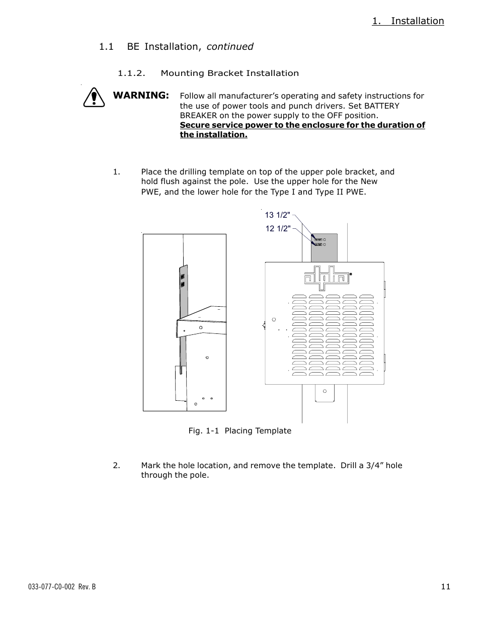 Be kit contents | Alpha Technologies PWE Battery Enclosure (BE) User Manual | Page 11 / 20