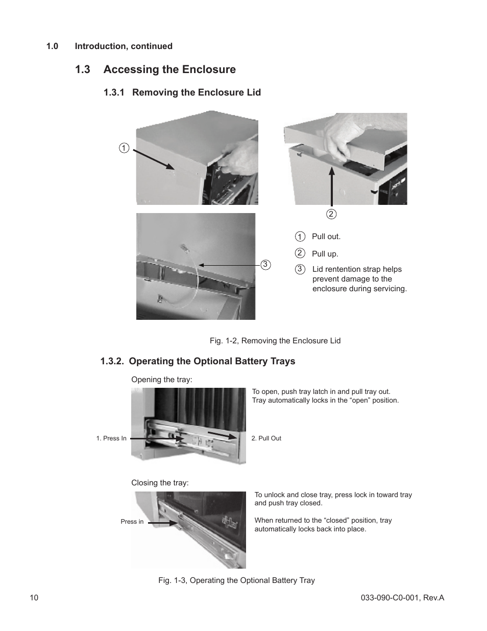 3 accessing the enclosure | Alpha Technologies PWE-SG Series User Manual | Page 10 / 28
