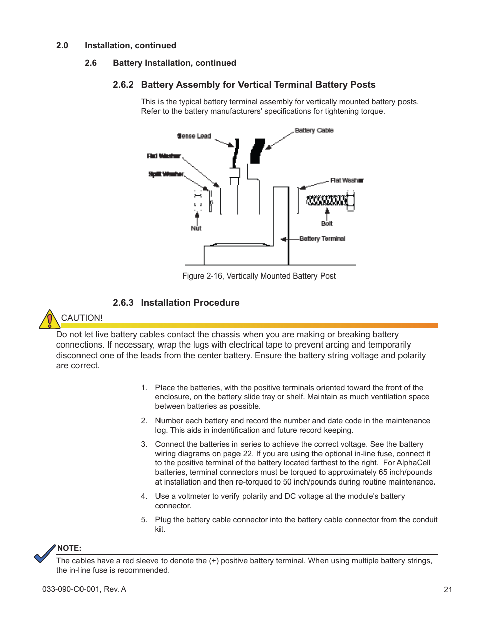 Alpha Technologies PWE-SG Series User Manual | Page 21 / 28