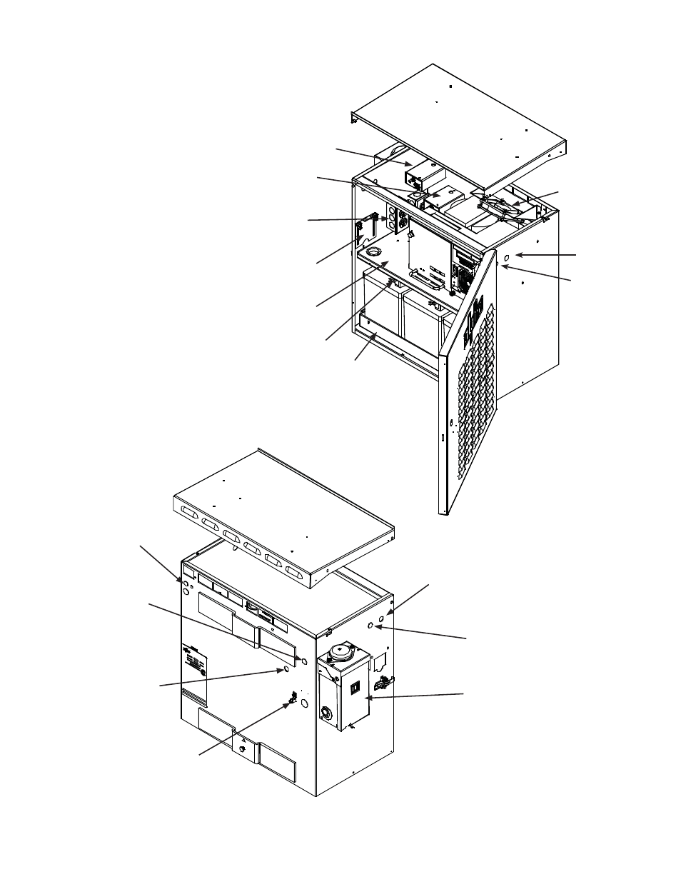2 pwe enclosure diagram | Alpha Technologies PME Series User Manual | Page 11 / 53
