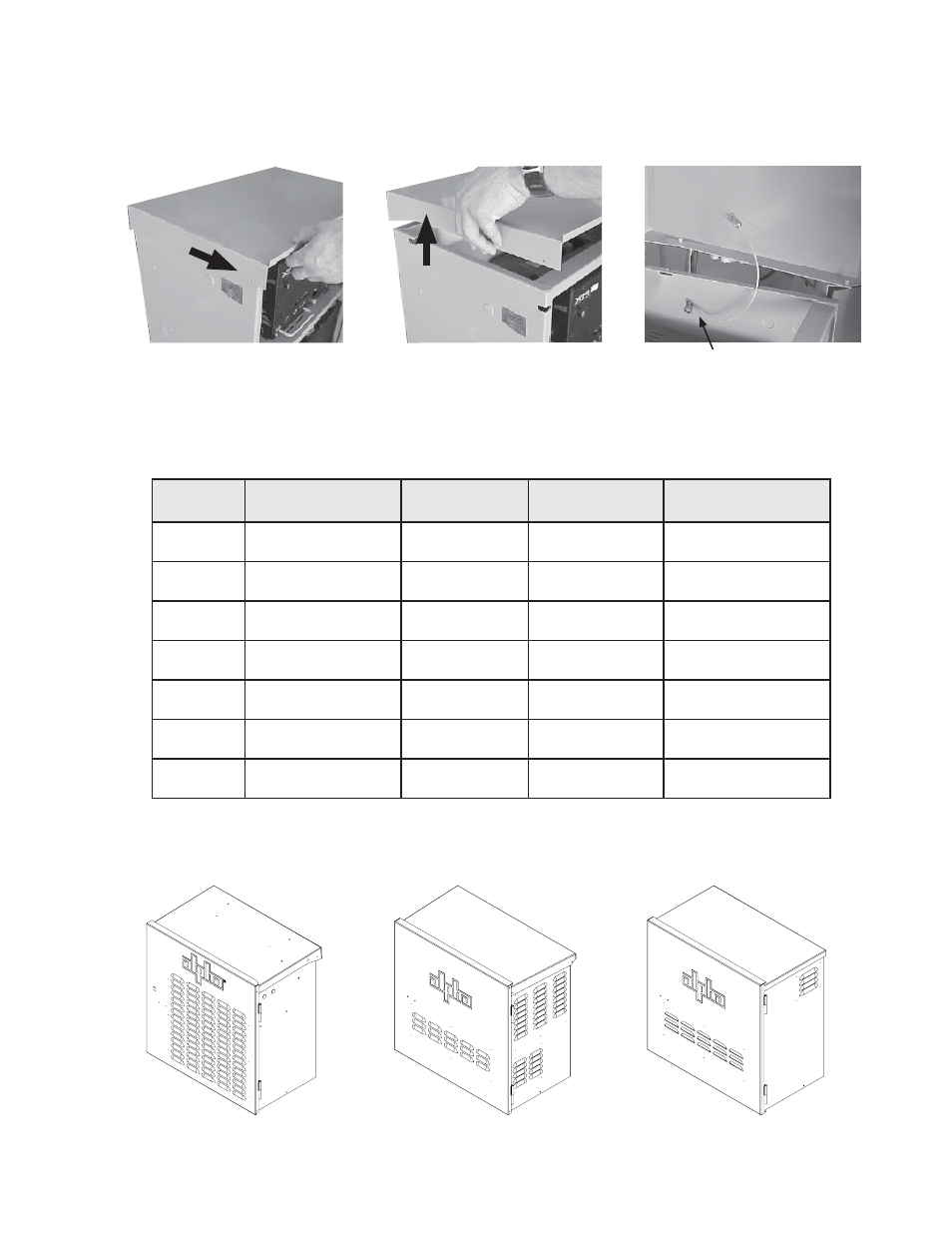 8 pwe legacy models | Alpha Technologies PME Series User Manual | Page 15 / 53