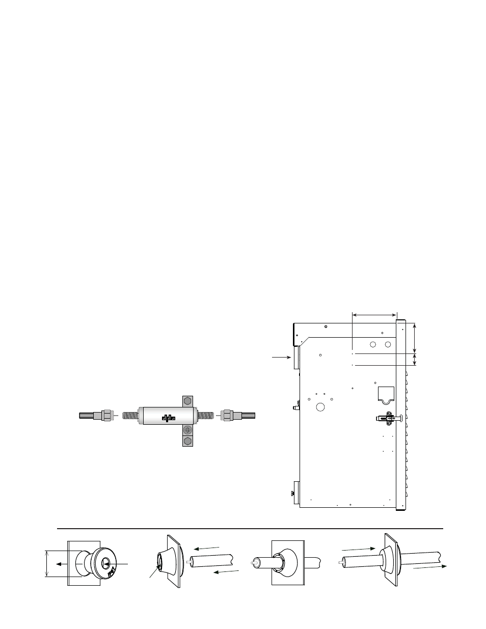 4 connecting the coaxial cable, 0 installation, continued | Alpha Technologies PME Series User Manual | Page 35 / 53
