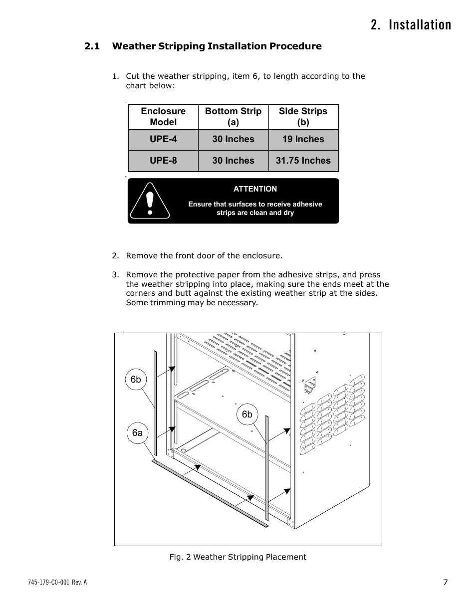 Installation | Alpha Technologies UPE-8 User Manual | Page 7 / 14