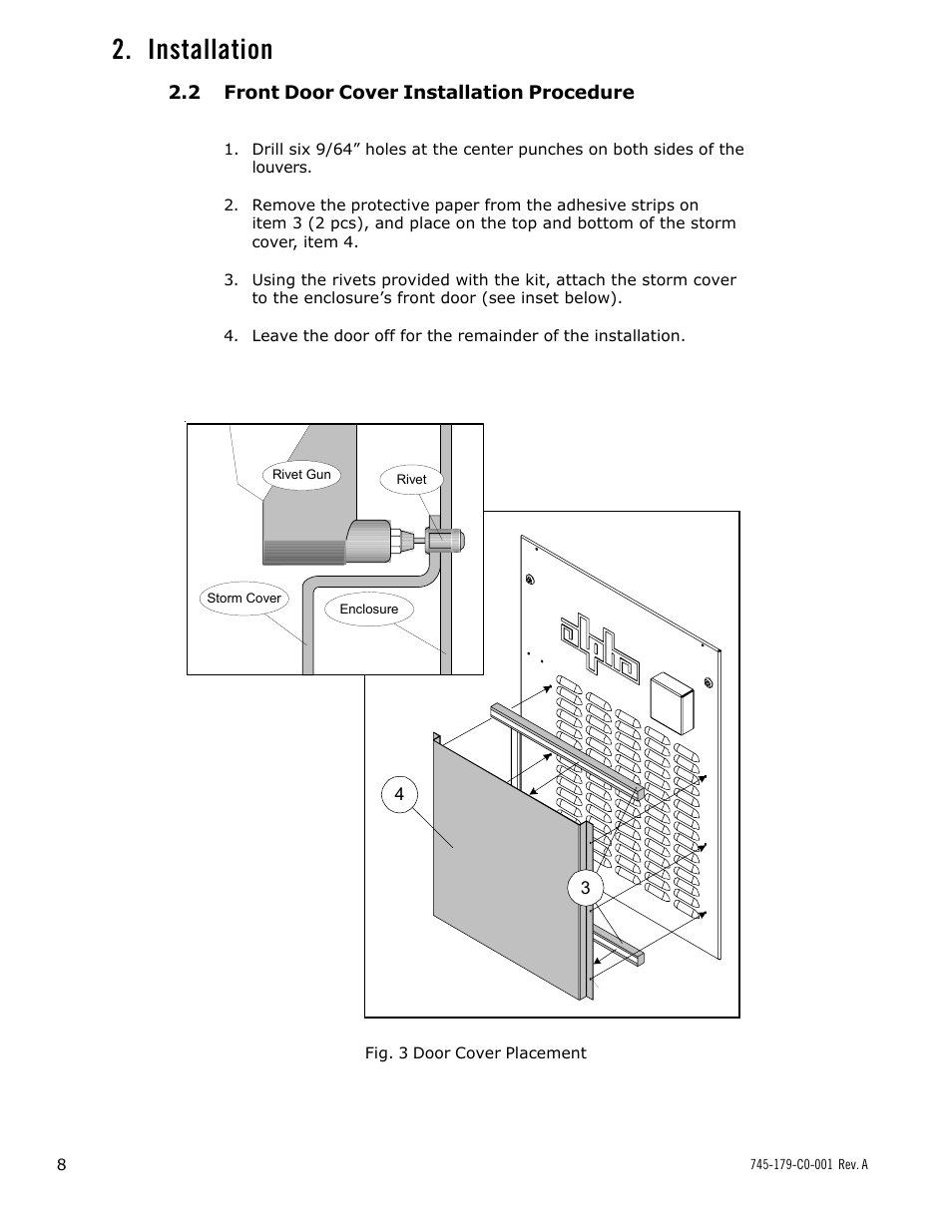 Installation | Alpha Technologies UPE-8 User Manual | Page 8 / 14