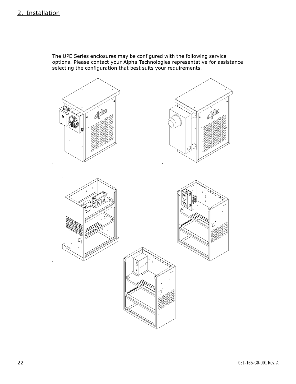 Continued | Alpha Technologies UPE-8 User Manual | Page 22 / 40