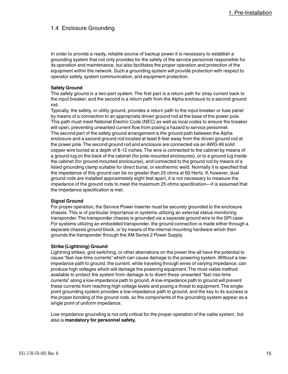 Alpha Technologies UPE-6L User Manual | Page 15 / 37