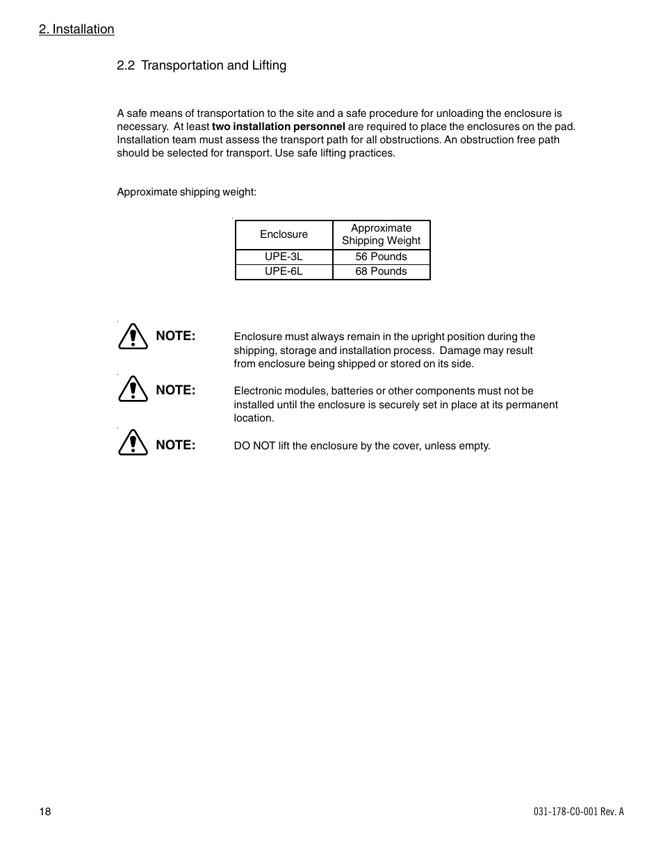 Alpha Technologies UPE-6L User Manual | Page 18 / 37